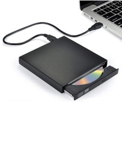 Generic "Portable USB 2.0 External CD/DVD Drive – Slim, Multi-Use CD-RW/DVD-RW Reader and Burner"  - Image 1