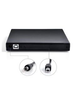 Generic "Portable USB 2.0 External CD/DVD Drive – Slim, Multi-Use CD-RW/DVD-RW Reader and Burner"  - Image 2