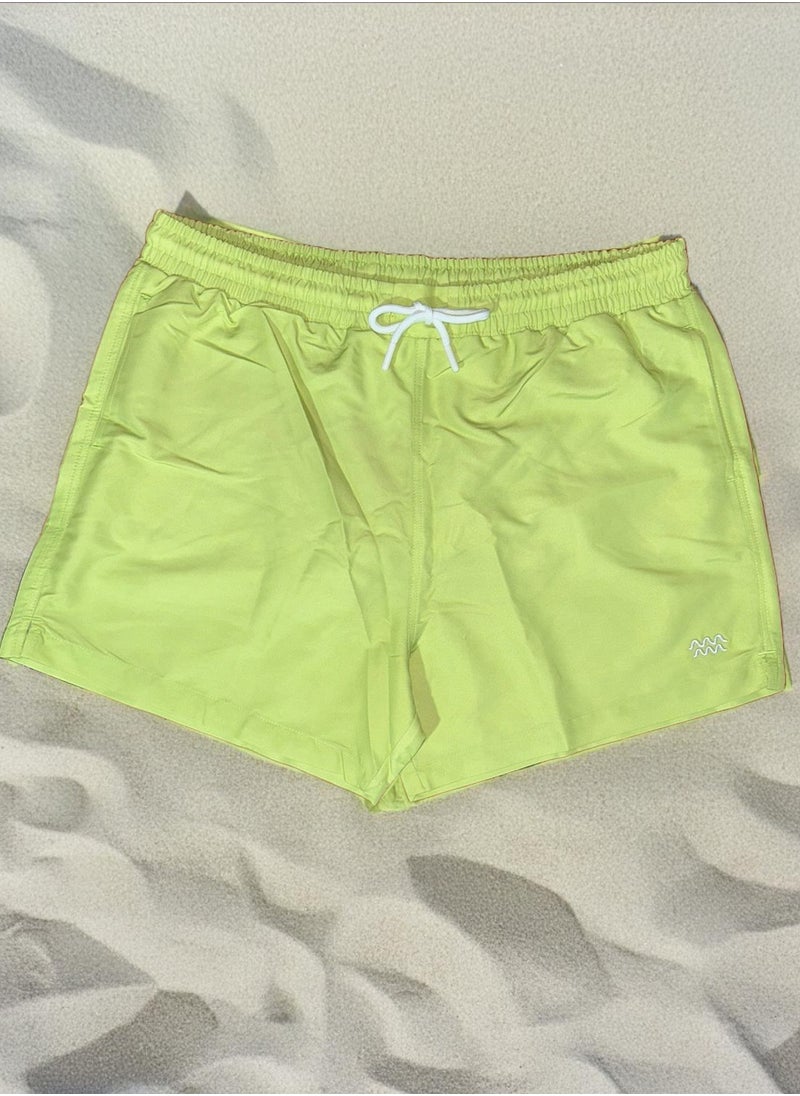 Generic - Classic Polyester  Waterproof Swimming Wear, Ligth Green. - Image 1
