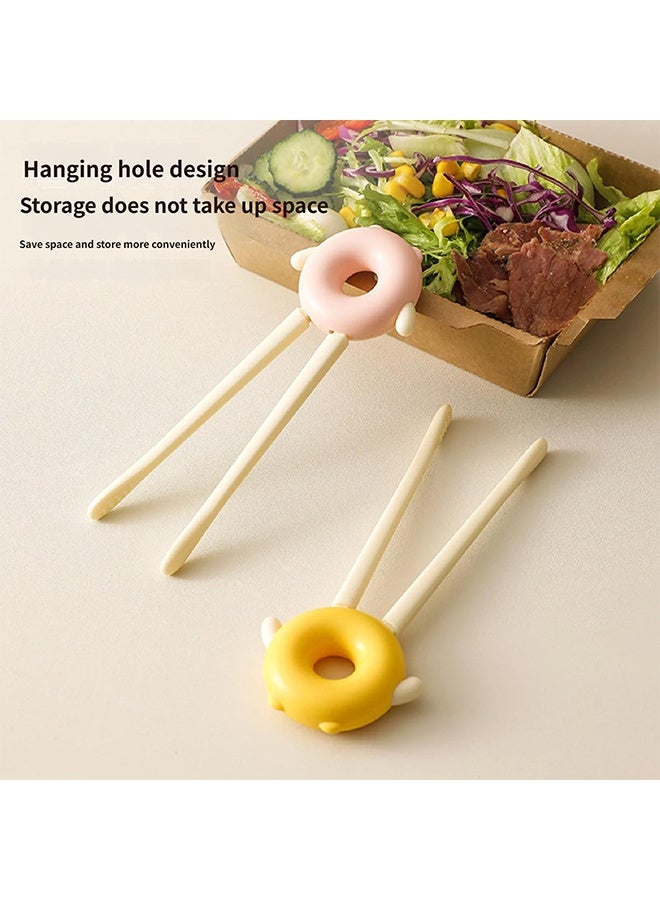 Portable Doughnuts Shape Snacks Clip Mess Release Food Grippers Hygienic for Hand Kitchens Tool - Image 5