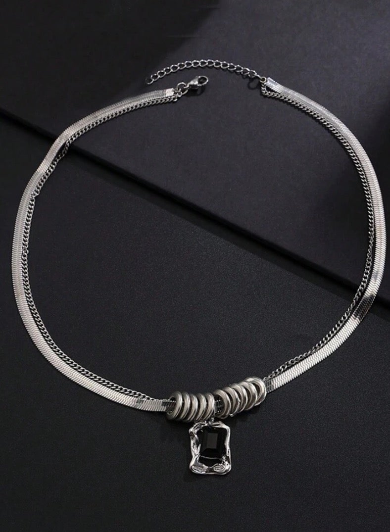 JewelryLand Elegant Stainless Steel Necklace For Men - Image 3