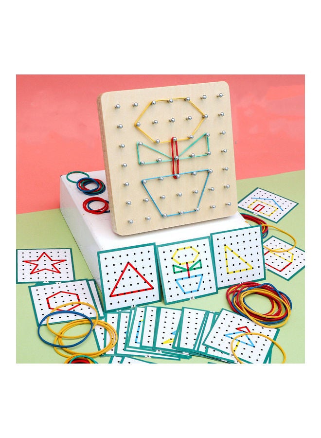 EHOME Early Education Math Nail Board Toy - Image 1