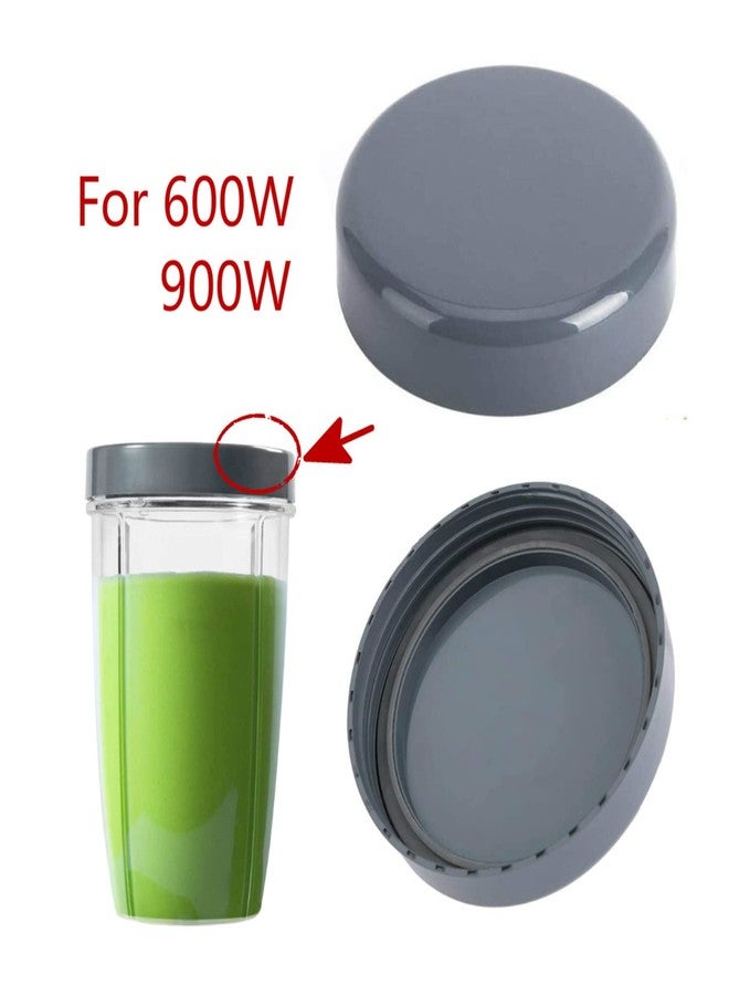 ZYAMY Blender Cups Replacement for Blender 18oz 24oz 32oz Cup with Flip Top Compatible with 600w and Pro 900w Series Blenders NB-101S NB-101B NB-201 - Image 5