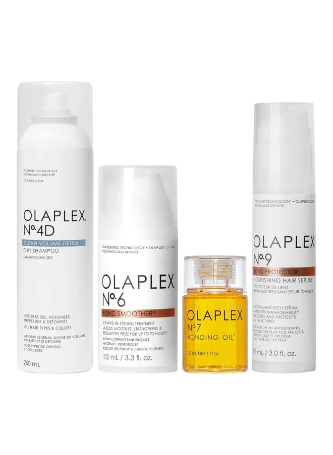 Olaplex No.4D 250ml, No.6 100ml, No 7 30ml and No.9 90ml Bundles 470ml - Image 1
