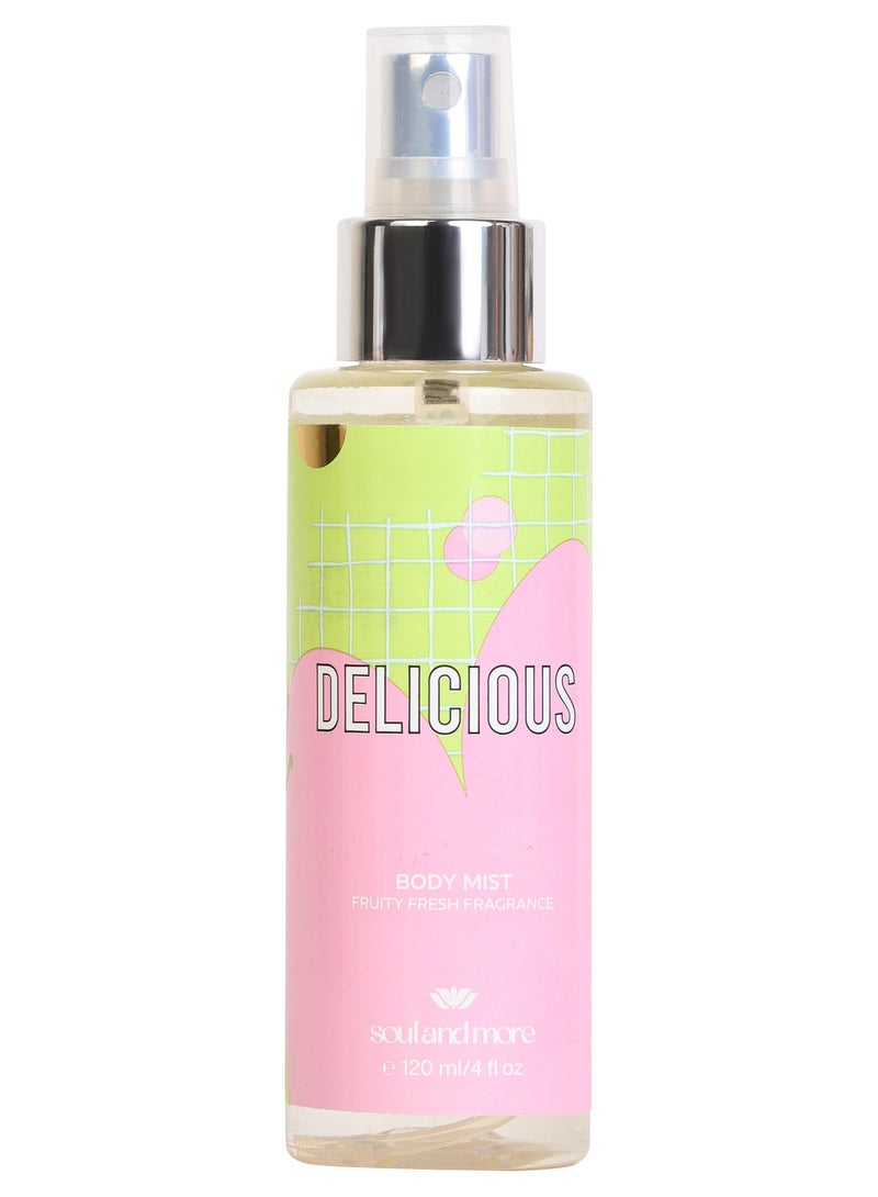 SOUL & MORE delicious body mist 120 ml - Image 1