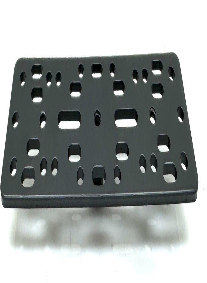 ChargerCity Universal Metal Alloy Bracket Plate for Ham CB Radio Garmin GPS Fish Finder Vehicle Mounting Plate for Industry Standard Diamond 2 AMPS 4 Hole Pattern Mount - Image 4