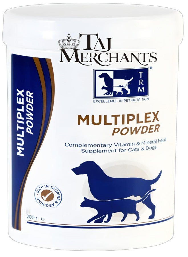(Imported) TM Presents MULTIPLEX Vitamin and Mineral Supplement for Dogs and Cats||Rich in Taurine and Arginine||200 Gram - Image 1