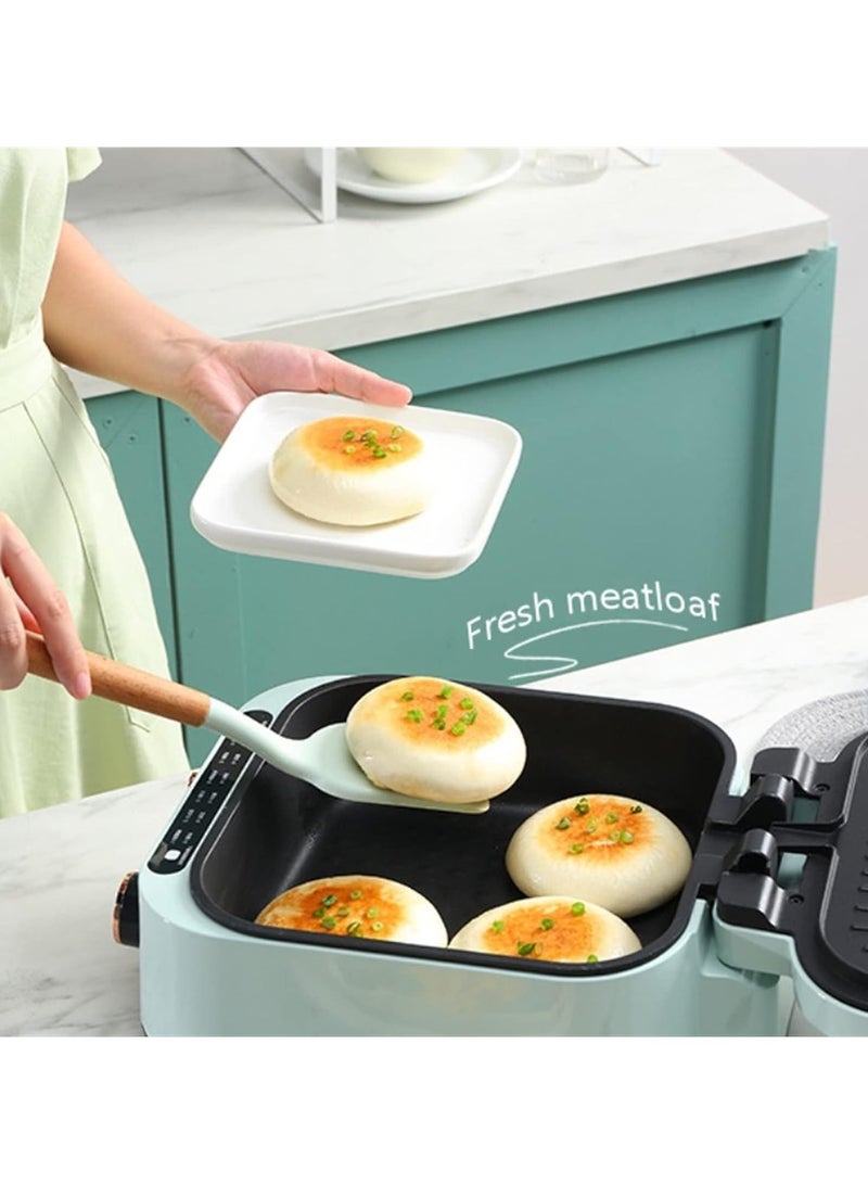 Steaming and Frying Machine craper maker pan Household Baking Pan Electric Quick-bake Multi-function Breakfast Double Sided Heating Pizza Pie Cooking Machine Crepe Pancake Maker  - Image 4