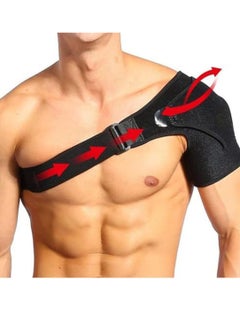 Generic Swivel Cuff Compression Shoulder Rest Professional adjustable shoulder cuff support Experience greater comfort and stability  - Image 4