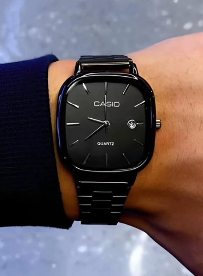 CASIO LTP Black Water-Resistant Watch