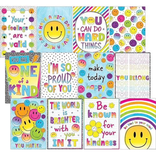 Teacher Created Resources Brights 4Ever Positive Sayings Educational Poster Pack (TCR7469) - Image 1