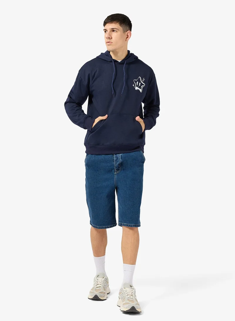 Seventy Five Basics  Regular Fit Hoodie for Men | Best Price UAE