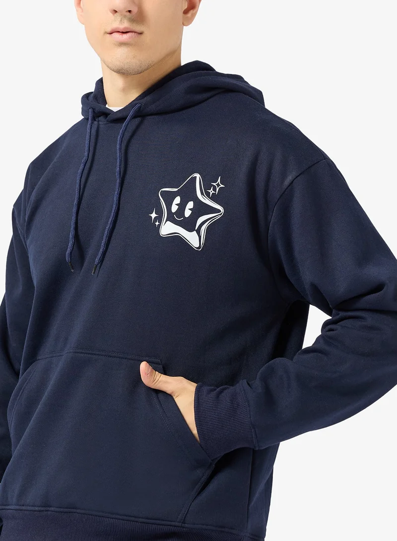 Seventy Five Basics  Regular Fit Hoodie for Men | Best Price UAE
