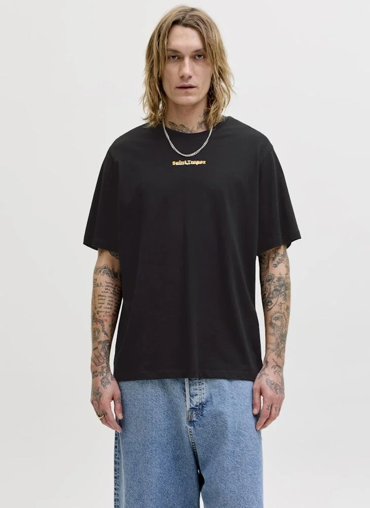 JACK & JONES Photoprint Crew neck relaxed fit T-shirt