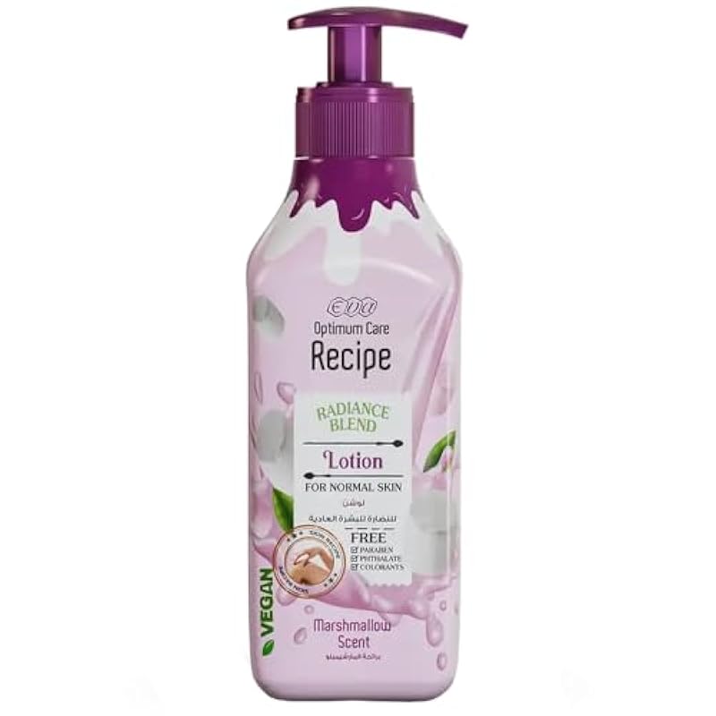 Eva cosmetics Optimum Care Recipe Radiance Blend Lotion For Normal Skin - Marshmallow Scent 370 Ml