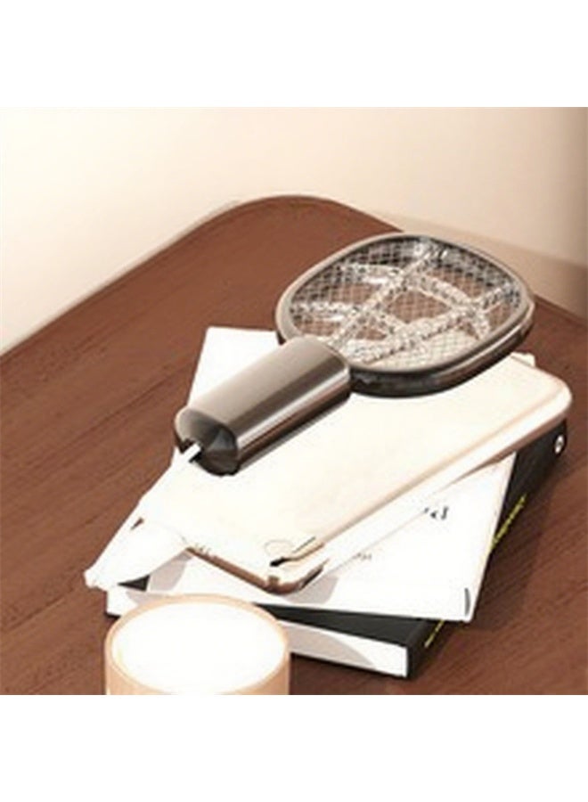 USB Mini Mosquito Swatter, Portable Fly Killer, Insect Killer for Pest Control, for Indoor and Outdoor Use, Black - Image 2