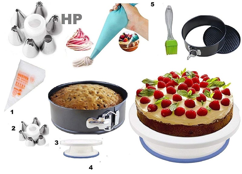 HPK Bakery Tools Baking Cake Decoration Bakeware Set Skuhpkcm10