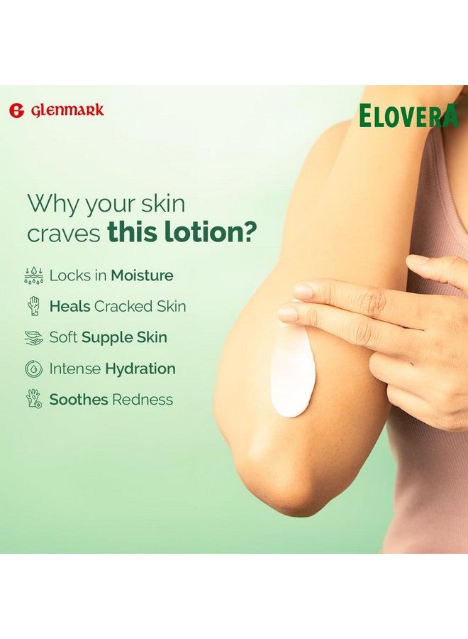 Elovera Lotion With Aloe Vera & Vitamin E, Intense Moisturising Formula, Hydrates, Lightens Blemishes And Makes Skin Soft And Healthy, Non-Greasy, 150 Ml - Image 4
