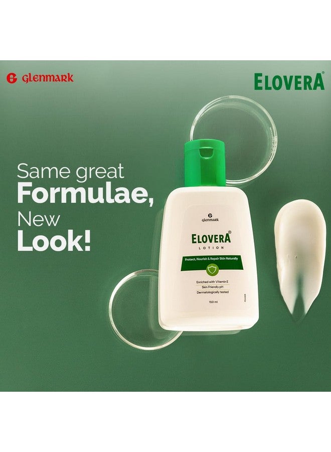 Elovera Lotion With Aloe Vera & Vitamin E, Intense Moisturising Formula, Hydrates, Lightens Blemishes And Makes Skin Soft And Healthy, Non-Greasy, 150 Ml - Image 5