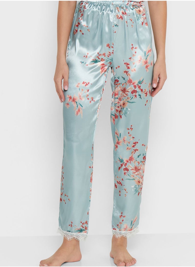 ELLA - 5 Piece Printed Pyjama Set - Image 1