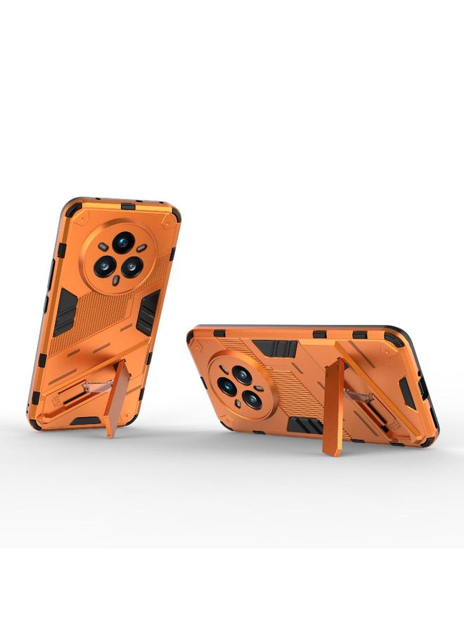 اس-توب جراب لهاتف Realme 14 Pro+ 5G Punk Armor 2 في 1 PC + جراب هاتف TPU مع حامل - Image 4