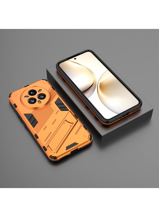 اس-توب جراب لهاتف Realme 14 Pro+ 5G Punk Armor 2 في 1 PC + جراب هاتف TPU مع حامل - Image 2