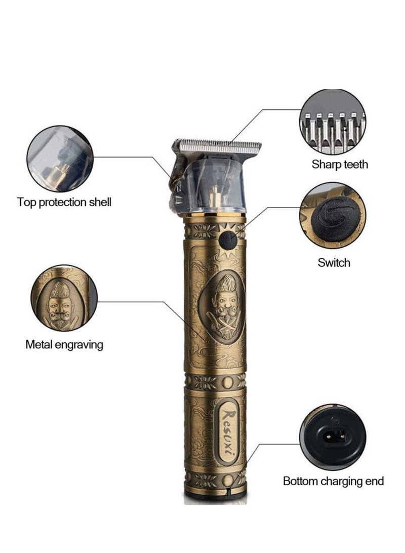 Mens Cordless Hair Carving Trimmer Clippers Tools for Men - Image 2