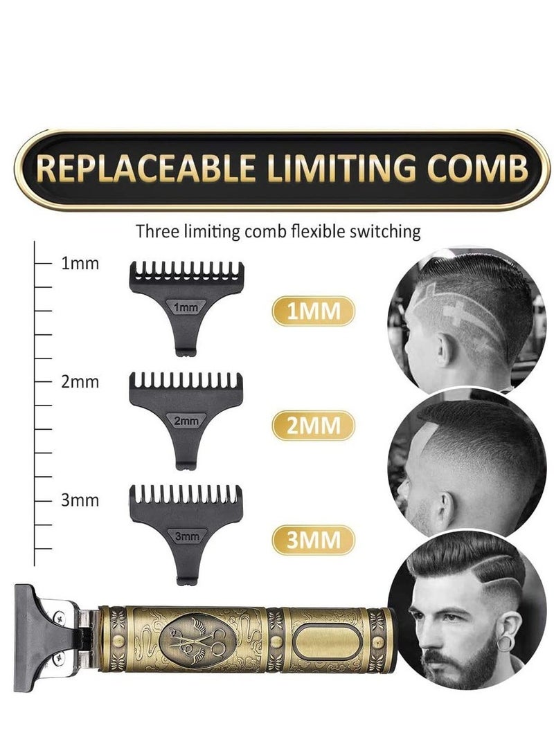 Mens Cordless Hair Carving Trimmer Clippers Tools for Men - Image 3