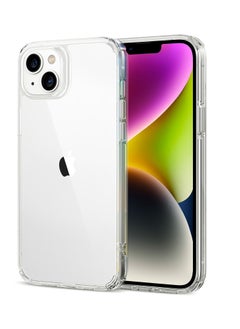 ESR Krystec Clear Case with HaloLock Compatible with iPhone 14 Case, Compatible with MagSafe, Ultra-Yellowing Resistant, Shockproof Military-Grade Protection, Polycarbonate Buttons, Clear