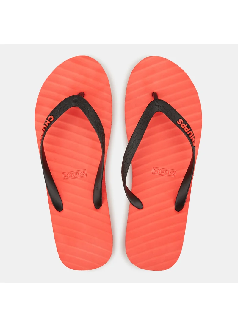 CHUPPS Men's Banana Leaf Flip Flops