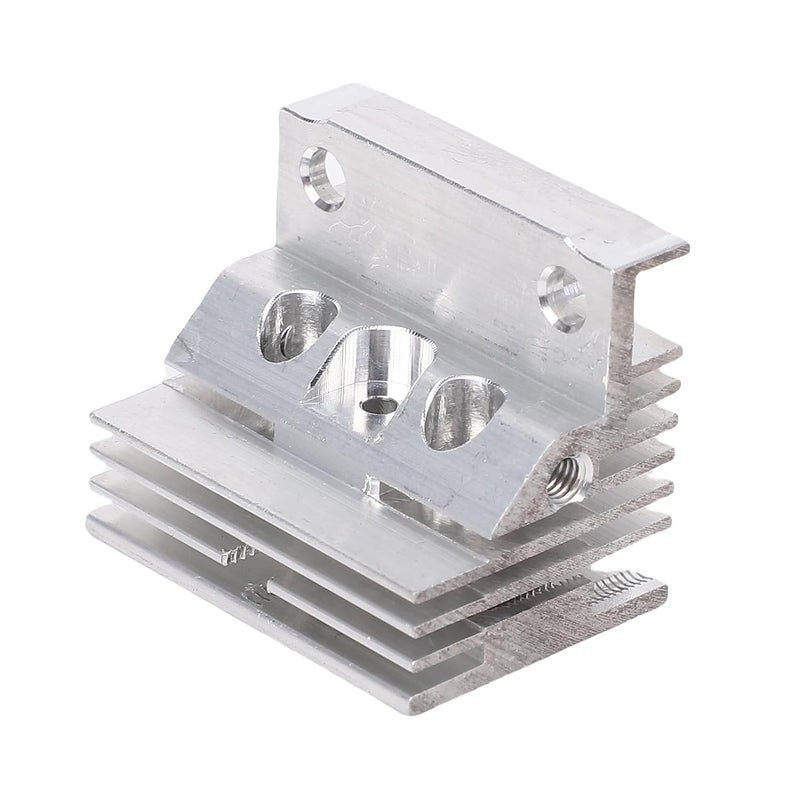 Dust tight seal Generic 2Pcs K1 Maximum Hotend HeatSink, Aluminum Alloy Efficient Heat Sink Fast Cooling Block, Print Head Heating Block Replacement Kit for K1 for Maximum 3D Printer Accessories Scratch resistant Upgraded simple practical design Indoor outdoor use Safe silicone build Remote village delivery cover Cleaner resistant Workday cycle fulfillment Global flexible sizing options Batch consistent craftsmanship Treated anti-rust metal All consumer tier purchase options Flexible varied design Replaceable parts Certified stocked merchandise Newly stocked local goods Budget friendly premium quality Trendy budget practical design Precision polished solid material Anti slip Practical build Carefully engineered build Regional central warehouse stock Closed & open space compatible Long lifespan - Image 4