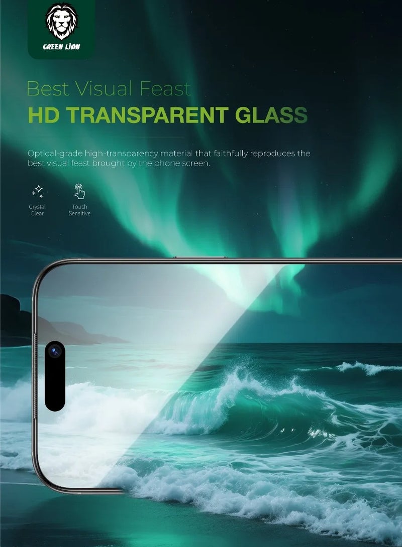 GREEN LION iPhone 17 Glass / Screen Protector / Sir Louis 3D Advanced Round Edge Glass - Image 3