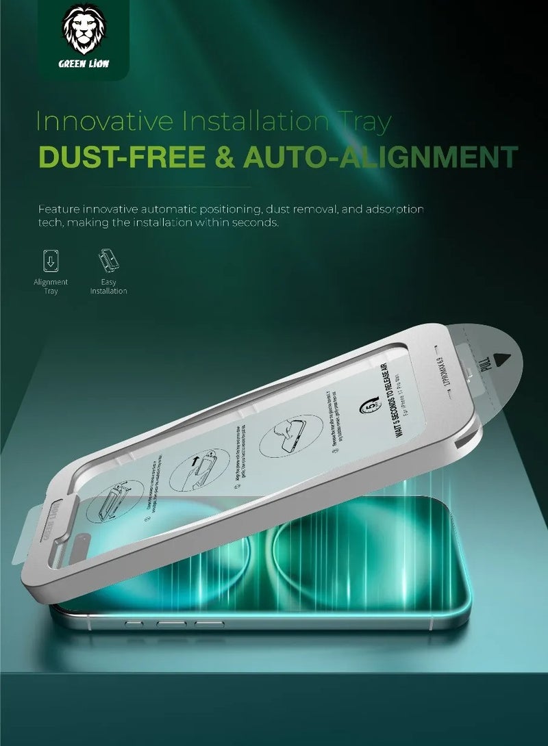 GREEN LION iPhone 17 Glass / Screen Protector / Sir Louis 3D Advanced Round Edge Glass - Image 2