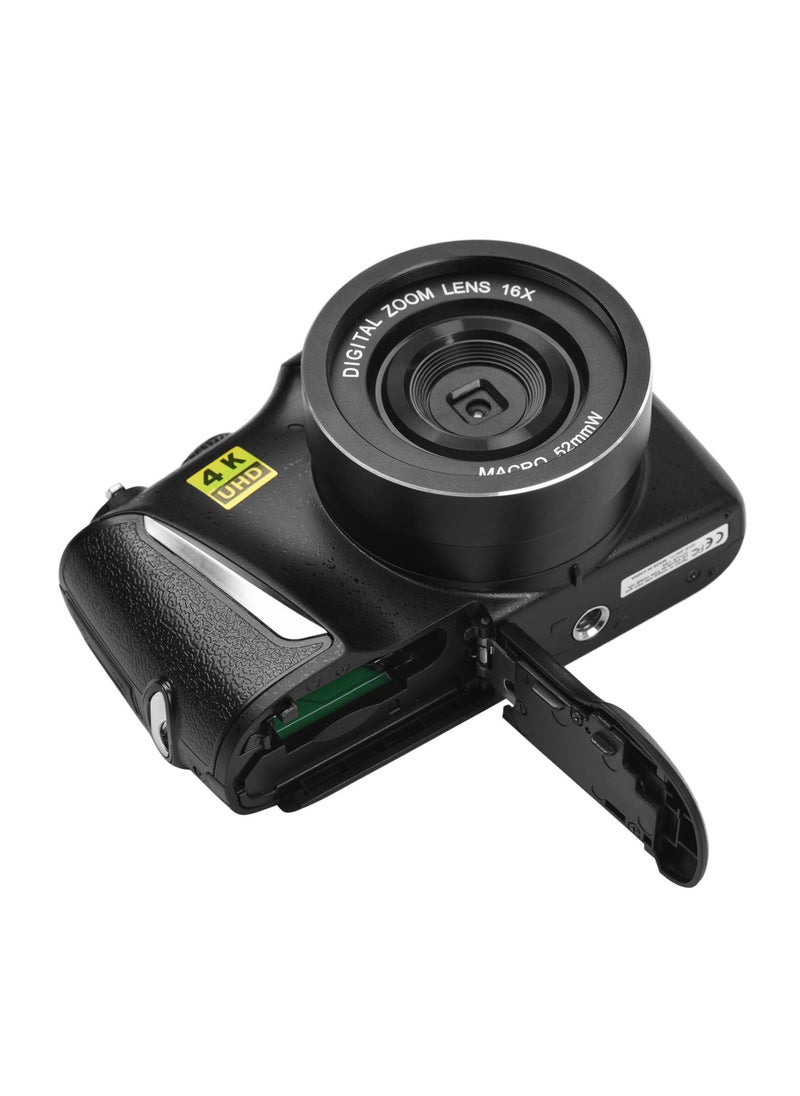 Generic - 4K/60FPS 48MP High Resolution Digital Camera Multifunctional Portable 16X Digital Zoom Video Camcorder - Image 1