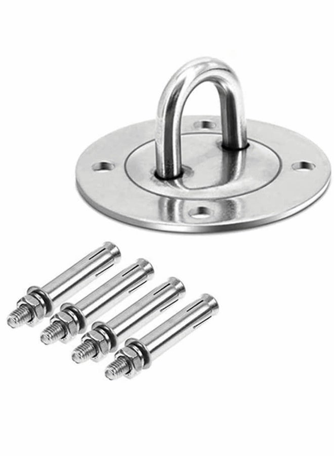 Generic Wall Ceiling Mount Bracket, Stainless Steel Yoga Ceiling Anchor 530 kg Capacity for Suspension Straps  - Image 1