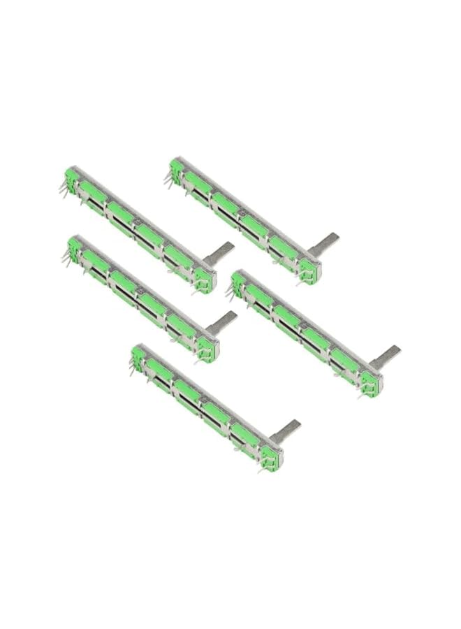 PROMASS promass 5Pcs 75MM B103 10K Ohm Slide Potentiometer Double Linear 10K Electronic Potentiometer  - Image 2