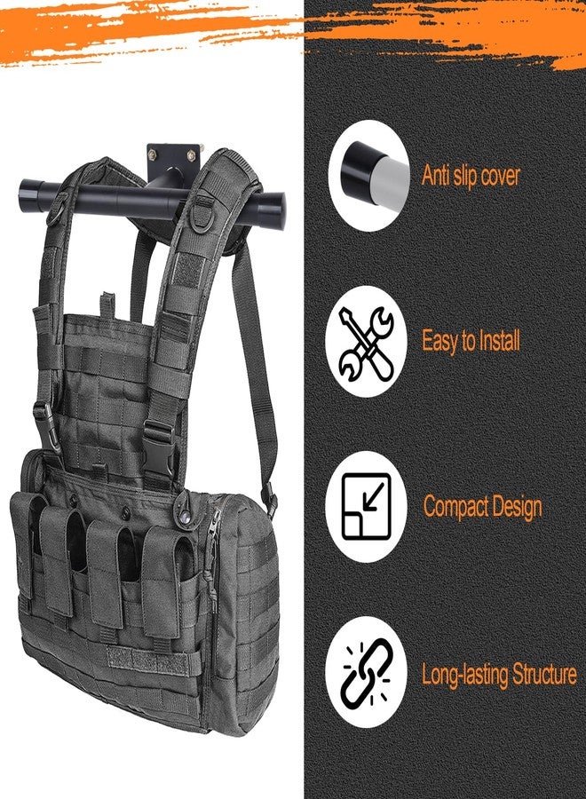 KishYa Weight Vest Hanger, Weighted Vest Hanger Wall Mount,Weight Vest Wall Hangers, Heavy Duty Hangers for Weight Vests and Backpacks and Many Kinds of Weight Equipment - Image 3