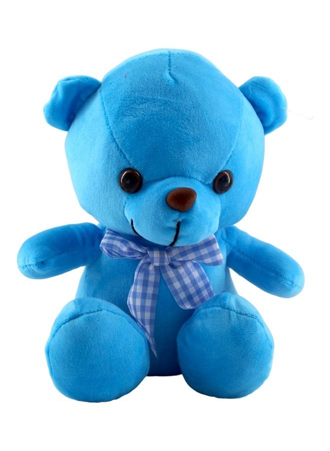 Toy Box Non-Toxic Stuffed And Plush Soft Teddy Bear Blue(24x19x14cm)  - Image 1