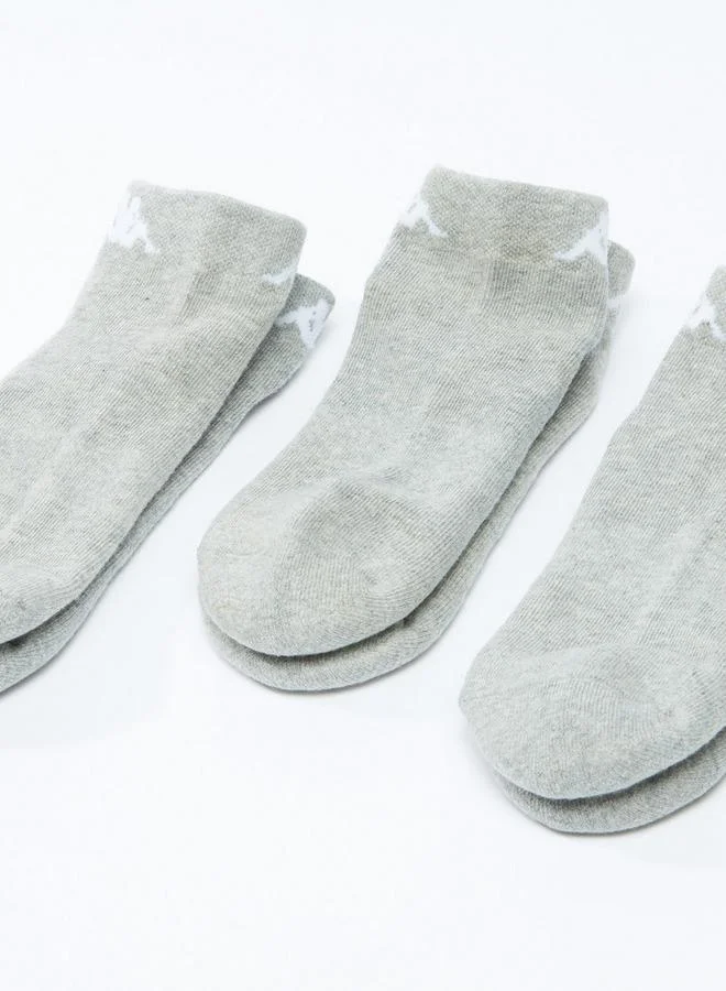 Kappa Set of 3 - Kappa Textured Ankle Length Socks