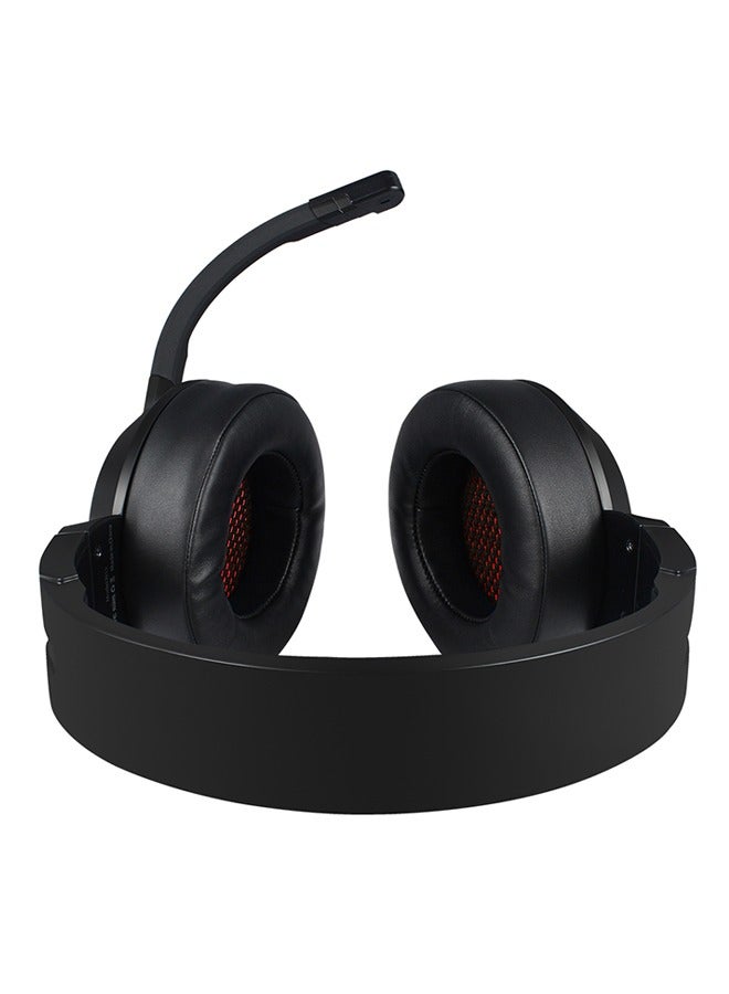Wired Over-Ear Gaming Stereo Headphones With Mic, Gaming Headset,Over-Head Stereo Headband Noise Isolating Over Ear Headphone,Game Headset with Microphone Volume Control,Compatible with Laptop,PS4  - Image 3