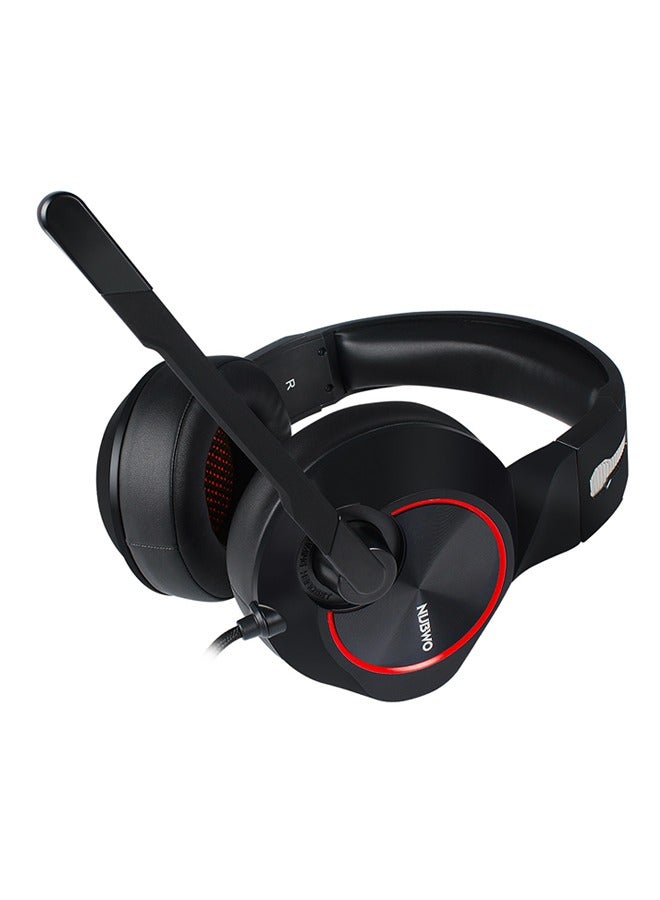 Wired Over-Ear Gaming Stereo Headphones With Mic, Gaming Headset,Over-Head Stereo Headband Noise Isolating Over Ear Headphone,Game Headset with Microphone Volume Control,Compatible with Laptop,PS4  - Image 5