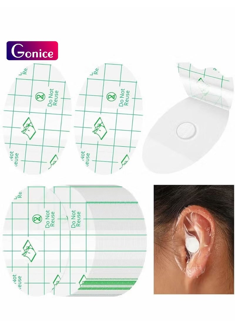 Gonice Waterproof Ear Stickers, Baby Waterproof Ear Protector, Newborn Ear Protection for Swimming Showering Surfing Snorkeling and Other Water Sports, Suitable for Adults and Children  - Image 1
