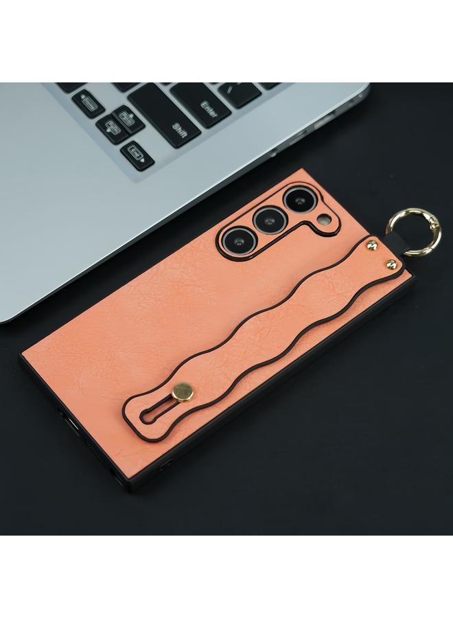 S-TOP Case For Samsung Galaxy S21 Ultra 5G Wavy Wristband Bracket TPU Phone Case - Image 1