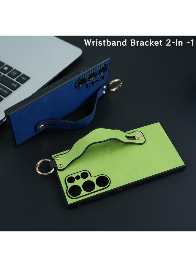 S-TOP Case For Samsung Galaxy S21 Ultra 5G Wavy Wristband Bracket TPU Phone Case - Image 3