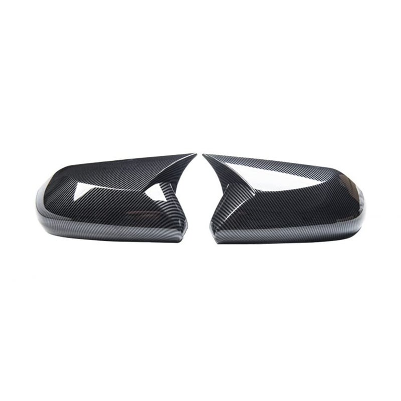 Mactoom Mirror Cap Covers Compatible with Toyota Camry 2018 2019 2020 2021 2022 2023 2024 Addon Type Door Side View Mirror Cover Cap Carbon Fiber Look