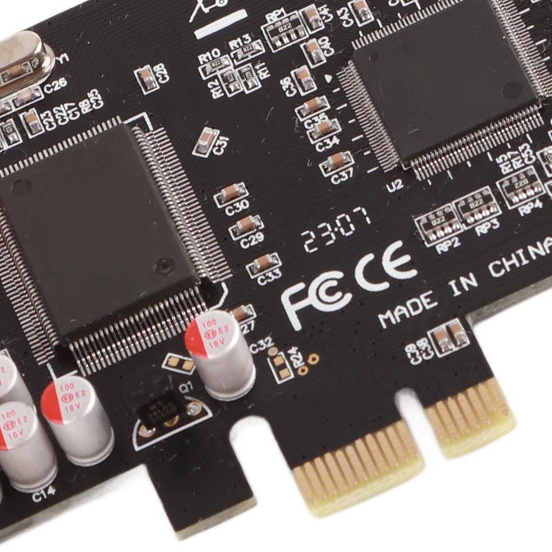 6 Channel PCI Express Sound Card with Driver CD for Windows Vista 32 64 Bit PC - Image 4