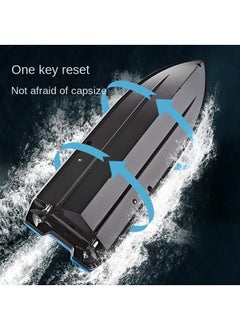 Y&D 2.4G Remote Control High Speed Boat LED Light Toy Boat-Blue  - Image 2