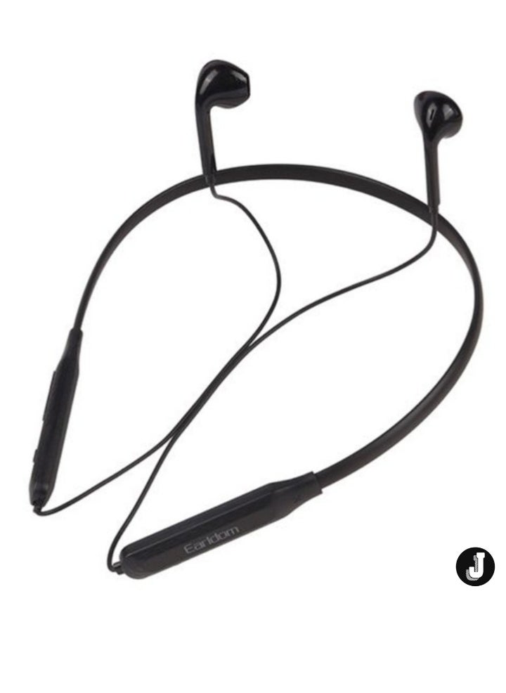JAJEEK "ET-BH75 Neckband Bluetooth Earphone – Comfortable Fit & High-Quality Sound (Black)" - Image 3