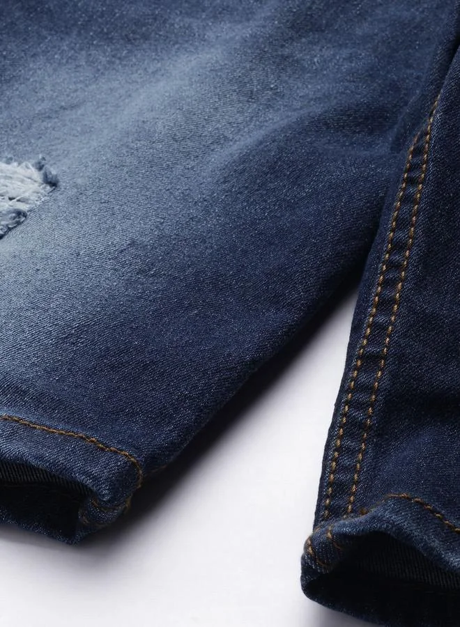 The Indian Garage Co  Men Slim Fit Solid Denim Shorts for Men | Best Price UAE
