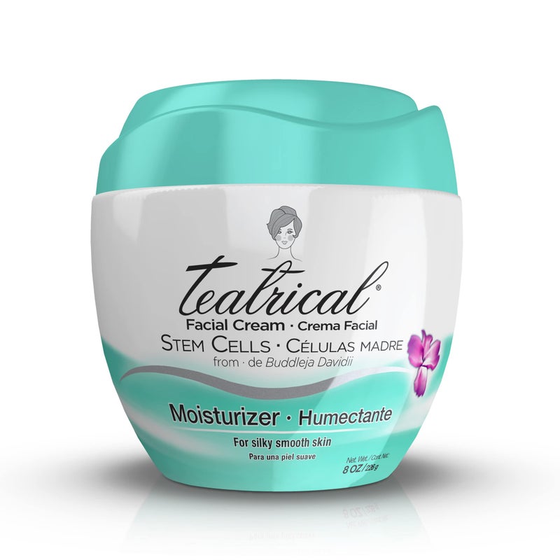 TEATRICAL Facial Moisturizer with Buddleja Davidii Stem Cells 8 OuncesFloral